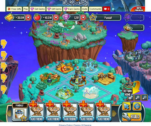 getting gem in monster legends on facebook
